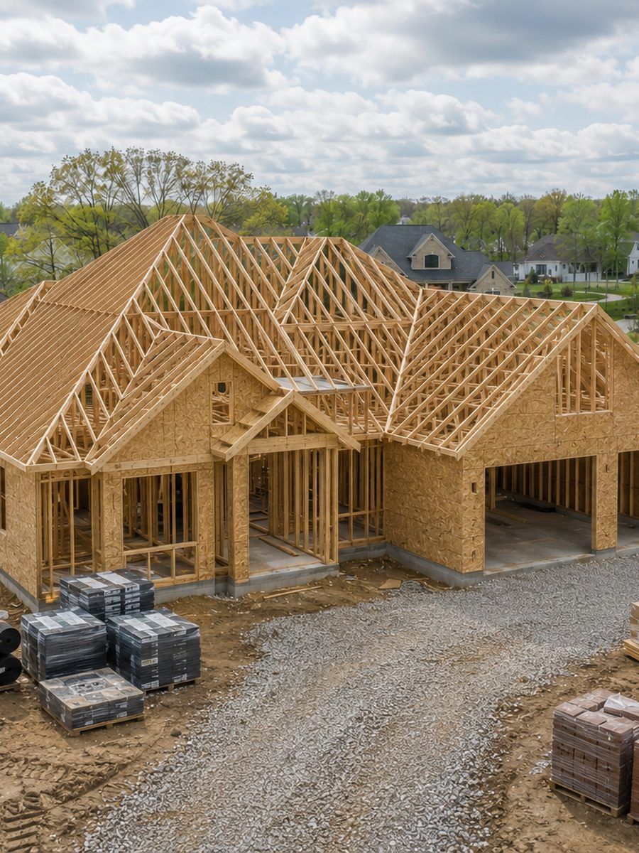 On-site read of a Central Ohio home under construction